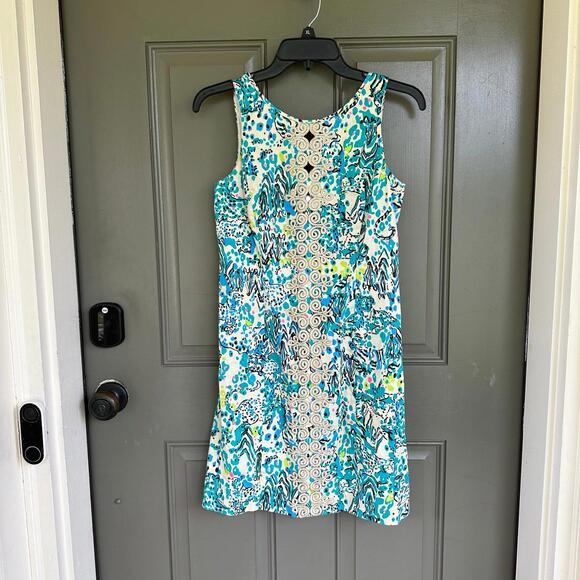 Lilly Pulitzer Dresses & Skirts - Lilly‎ Pulitzer Ember Sea Oats Escapades Everglade Shift Dress 2
